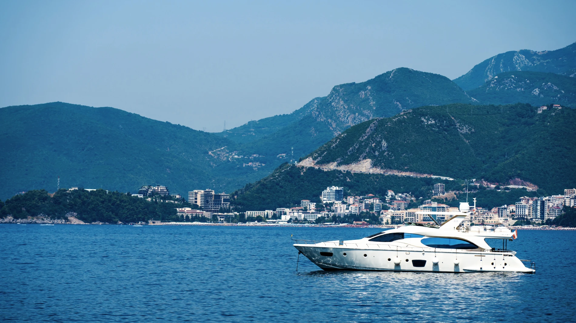 Yacht in Adriatic