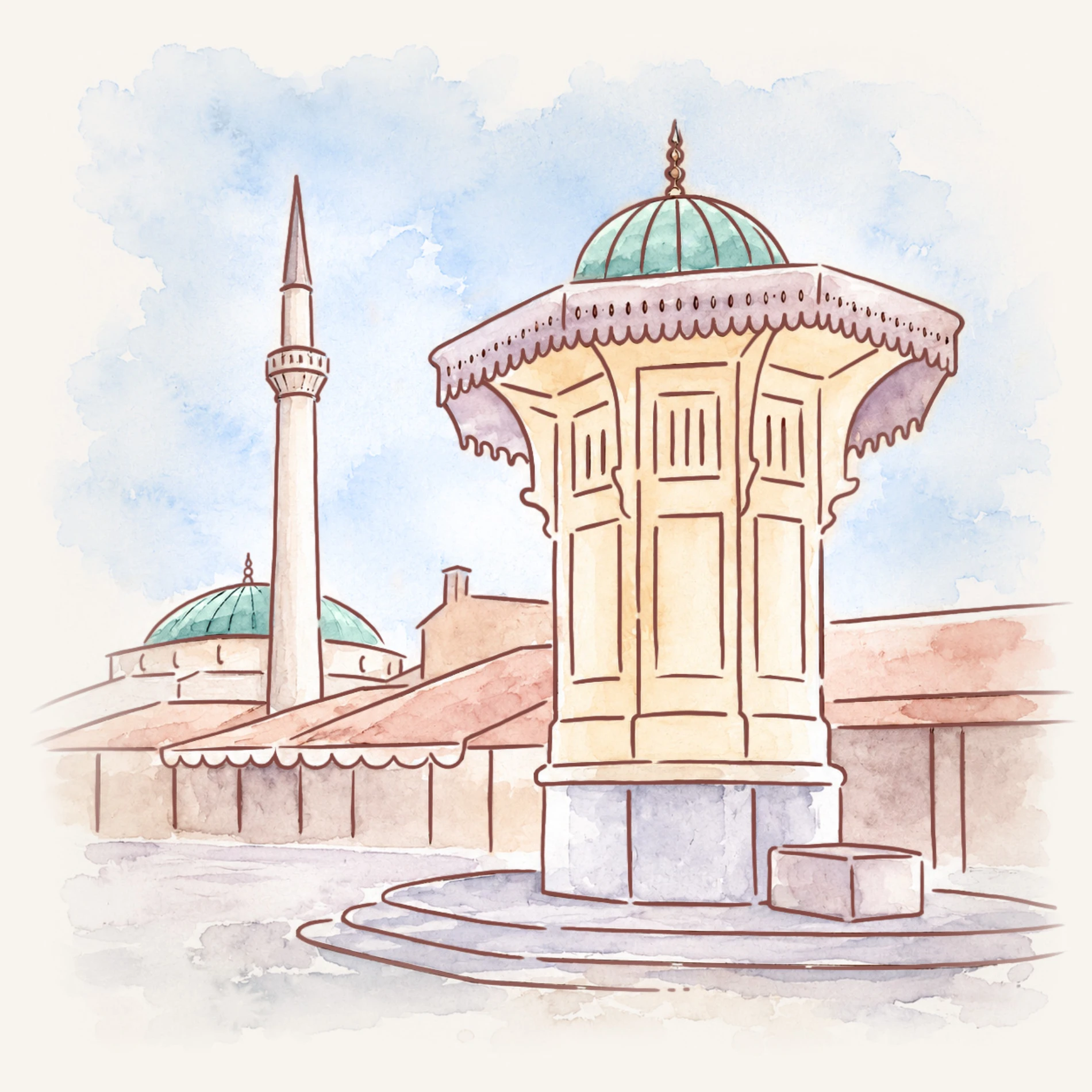 Sarajevo illustration
