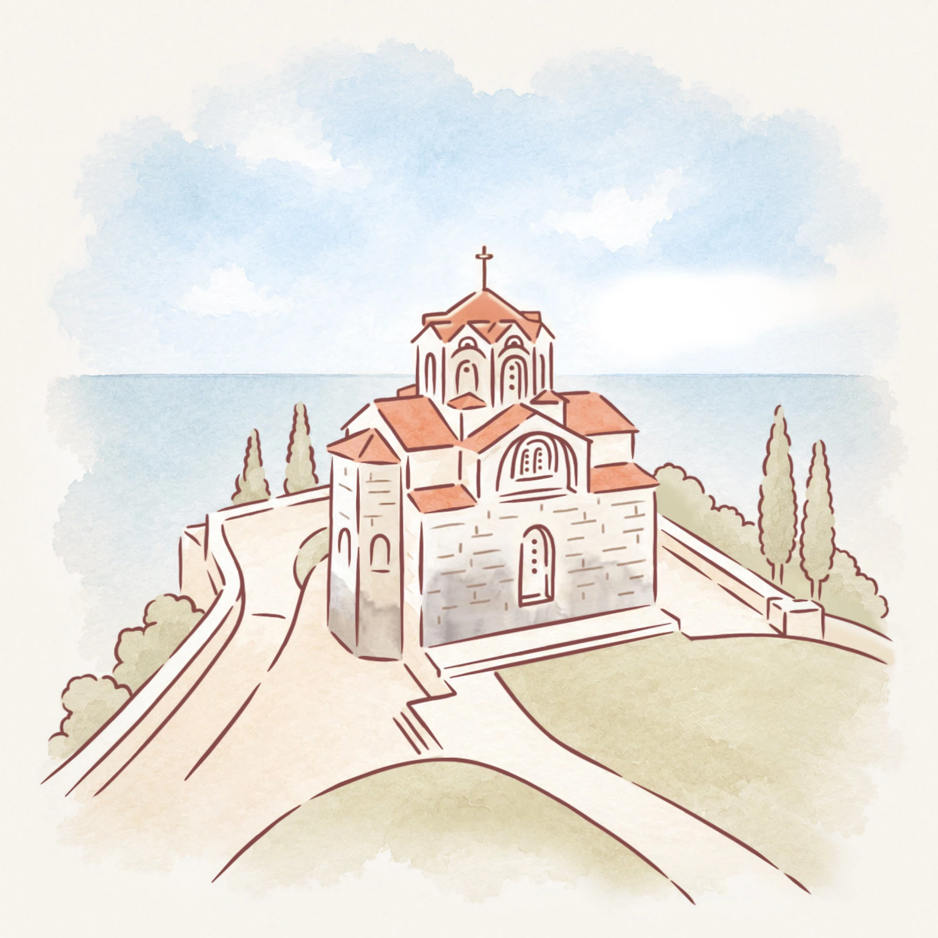 Ohrid illustration