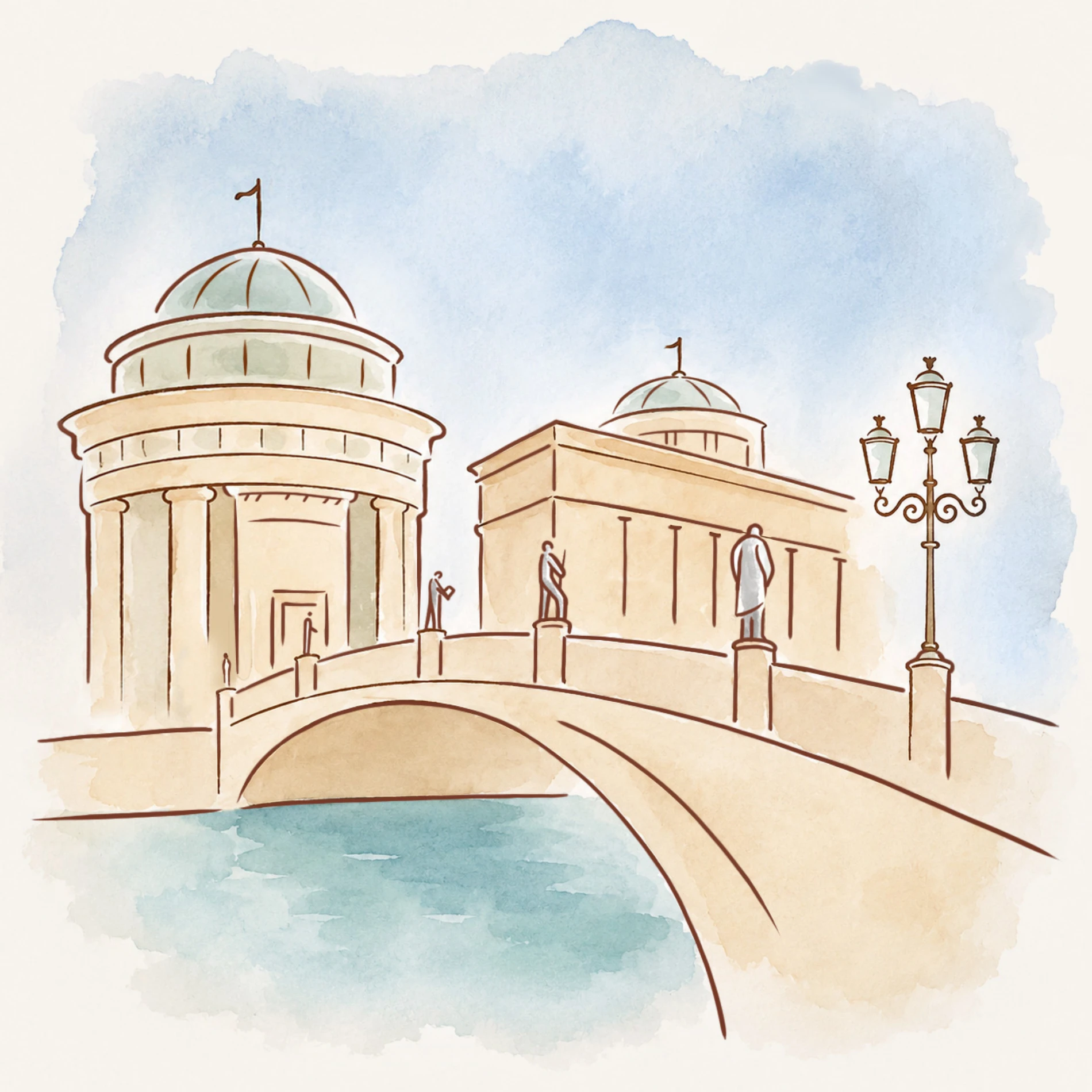 Skopje illustration