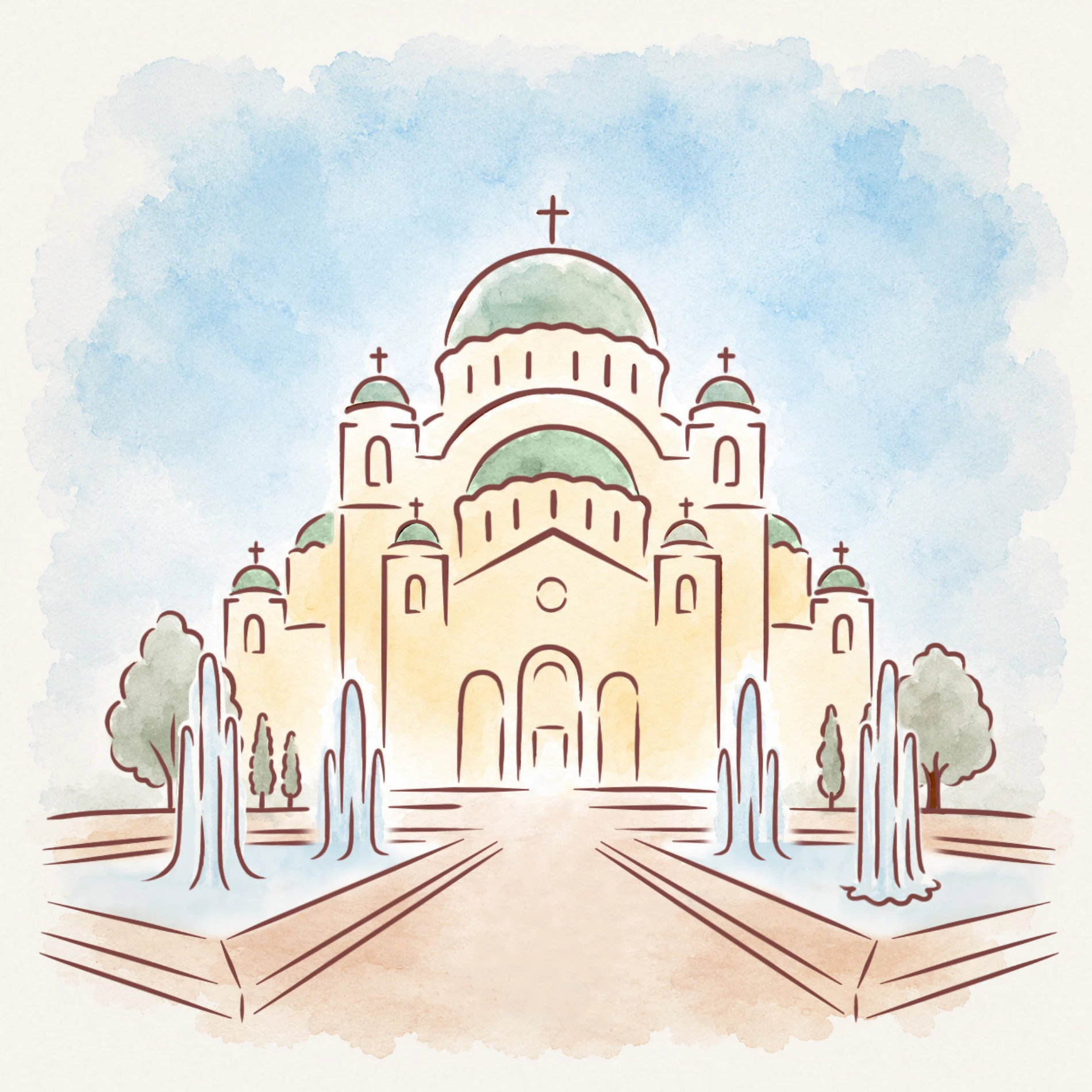 Belgrade illustration