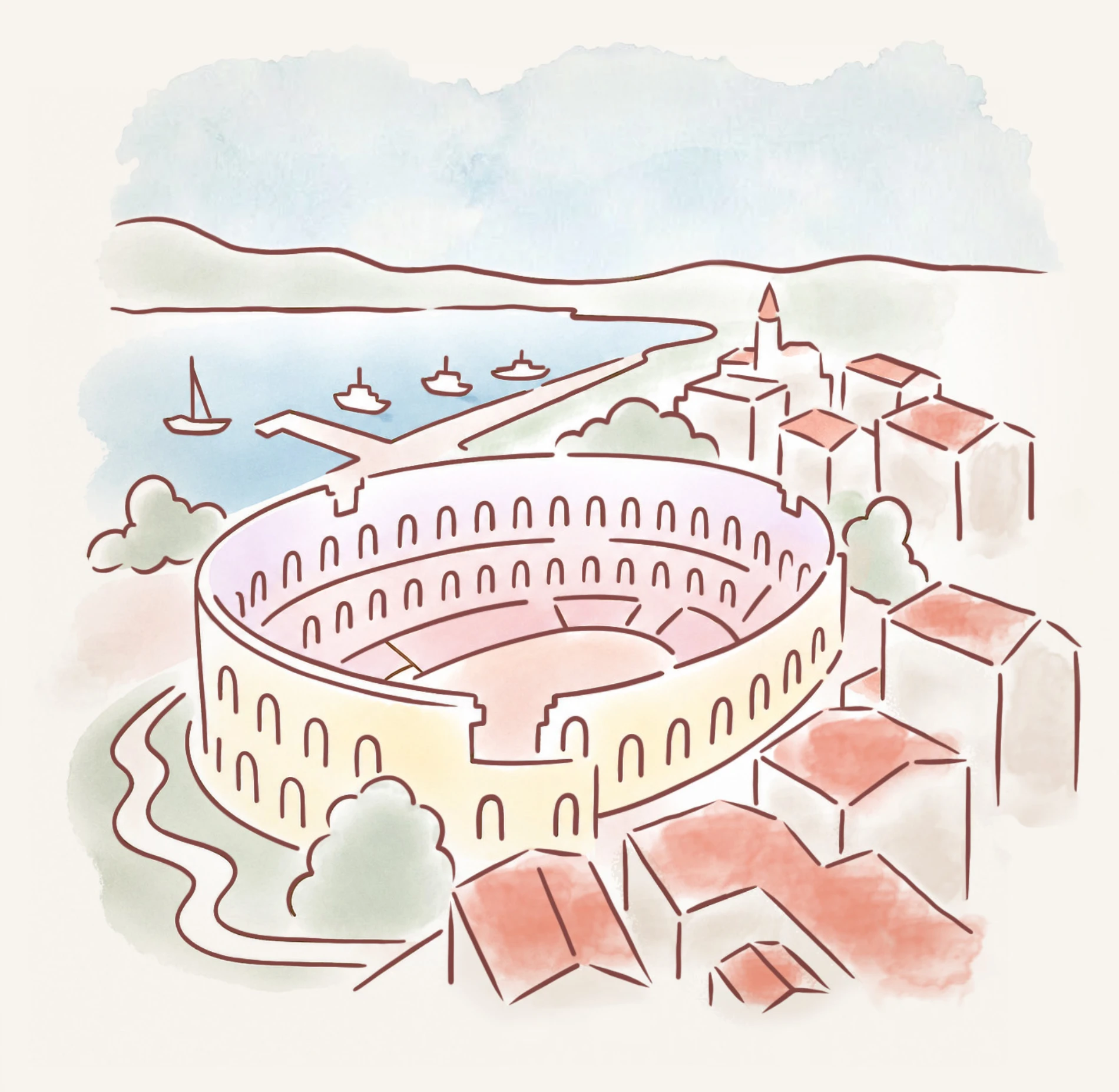 Pula illustration