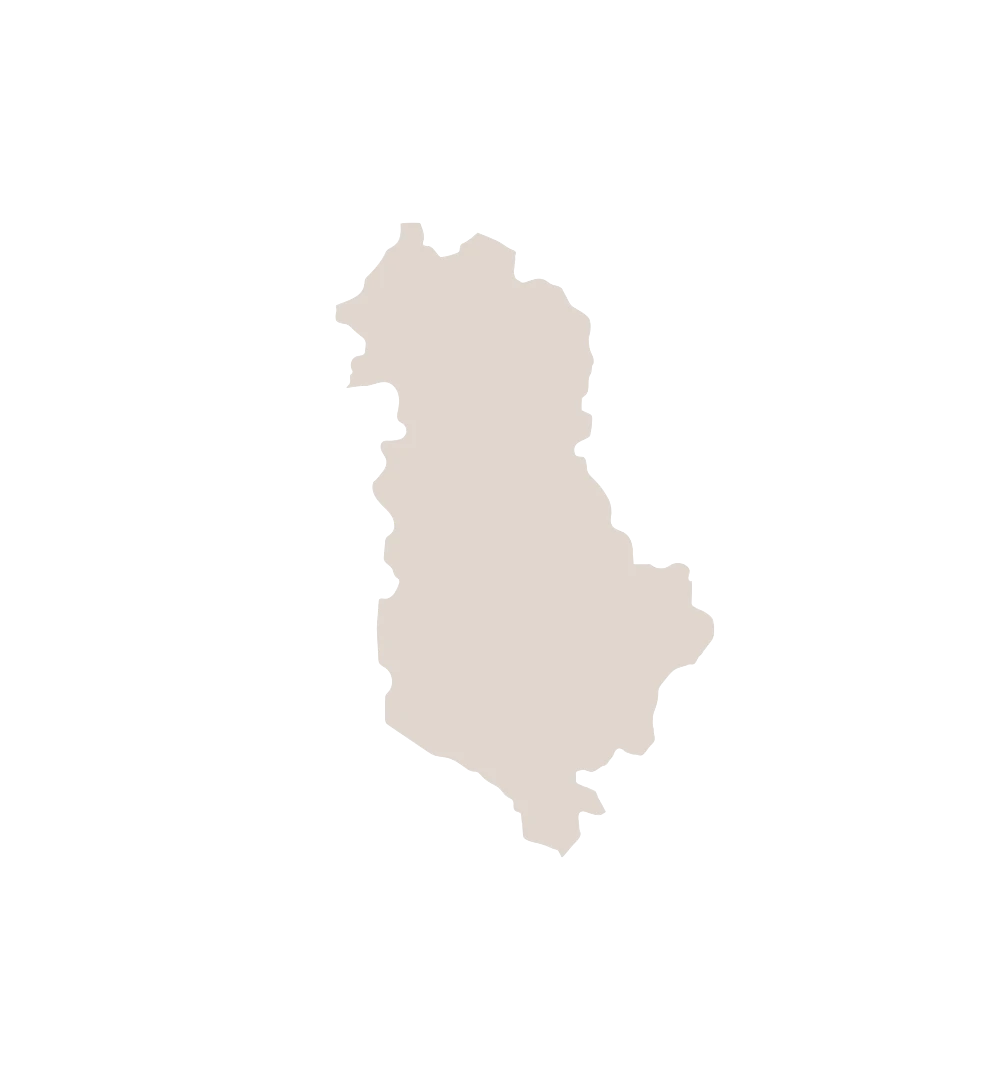 Map of Albania